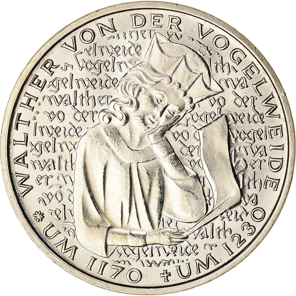 Coin, GERMANY - FEDERAL REPUBLIC, 750th Anniversary - Death of von der