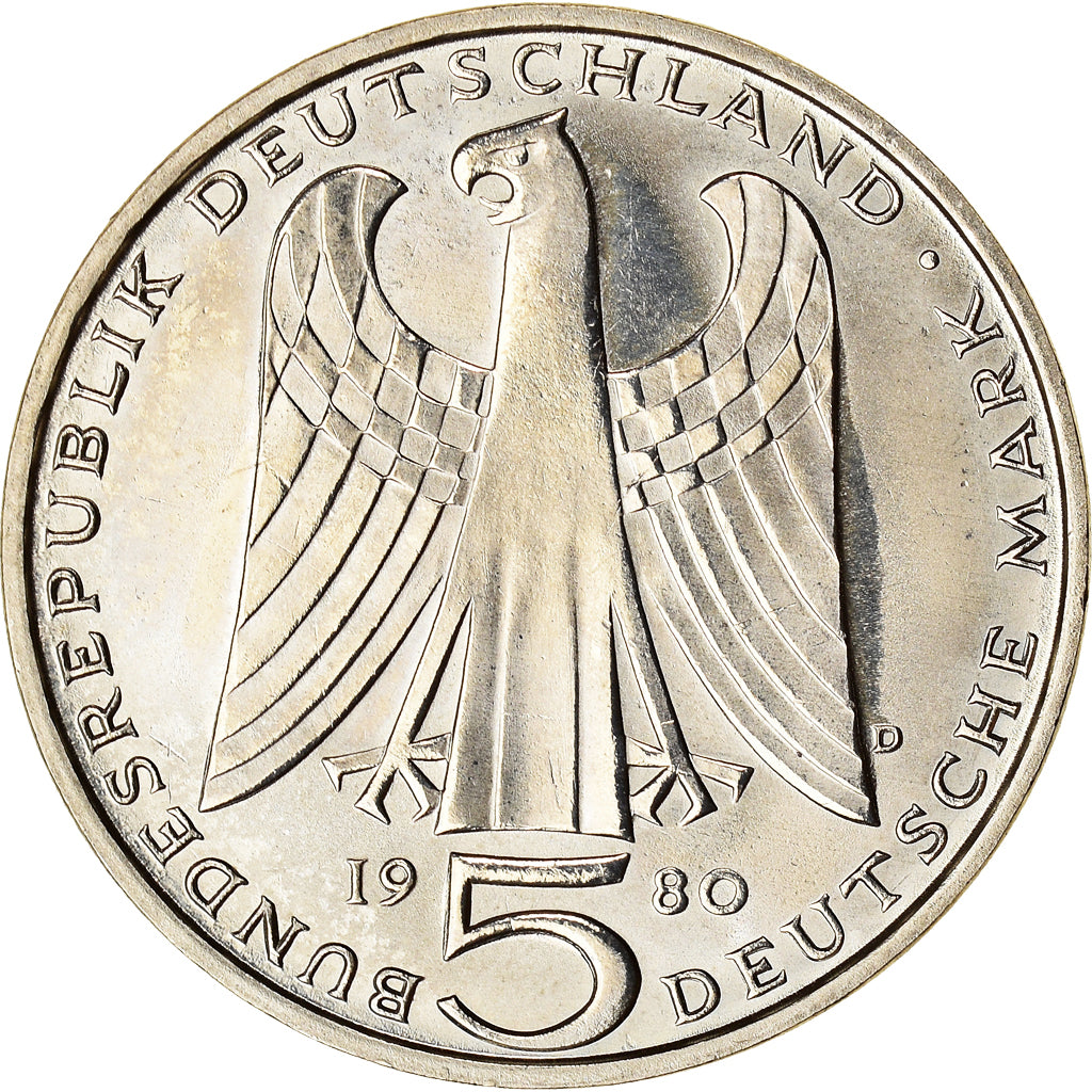 Coin, GERMANY - FEDERAL REPUBLIC, 750th Anniversary - Death of von der
