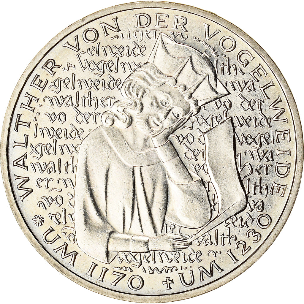 Coin, GERMANY - FEDERAL REPUBLIC, 750th Anniversary - Death of von der