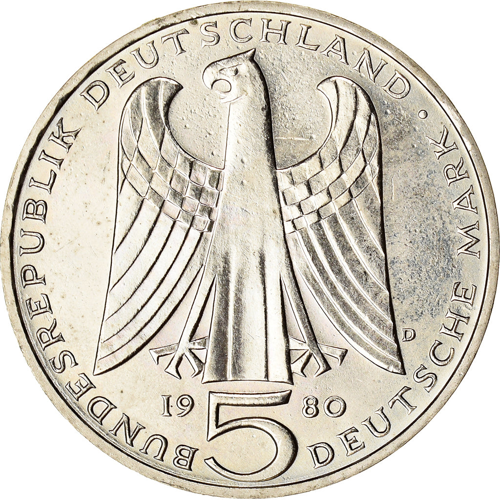 Coin, GERMANY - FEDERAL REPUBLIC, 750th Anniversary - Death of von der