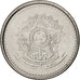 Coin, Brazil, 20 Centavos, 1986, MS(63), Stainless Steel, KM:603