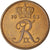 Moneta, Danimarca, Frederik IX, 5 Öre, 1963, Copenhagen, BB+, Bronzo, KM:848.1