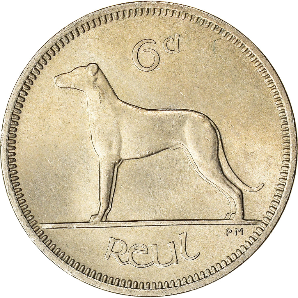 Coin, IRELAND REPUBLIC, 6 Pence, 1966, EF(40-45), Copper-nickel, KM:13a