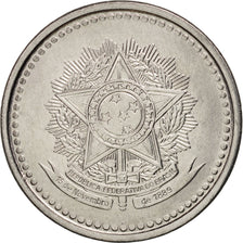 Brasile, 50 Centavos, 1986, SPL, Acciaio inossidabile, KM:604