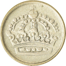 Coin, Sweden, Gustaf VI, 10 Öre, 1958, EF(40-45), Silver, KM:823