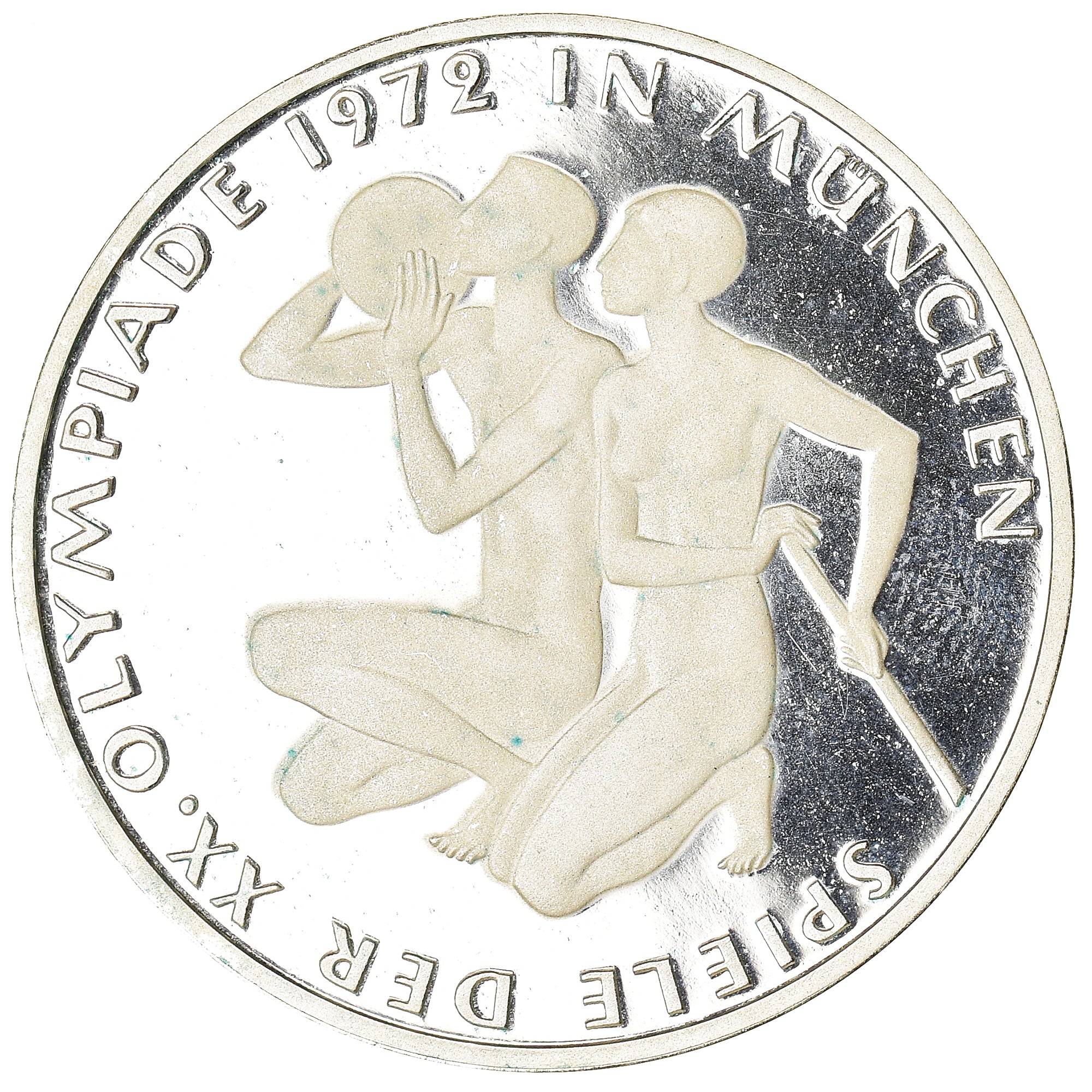 Münze, Bundesrepublik Deutschland, Munich Olympics, 10 Mark, 1972, Munich, BE