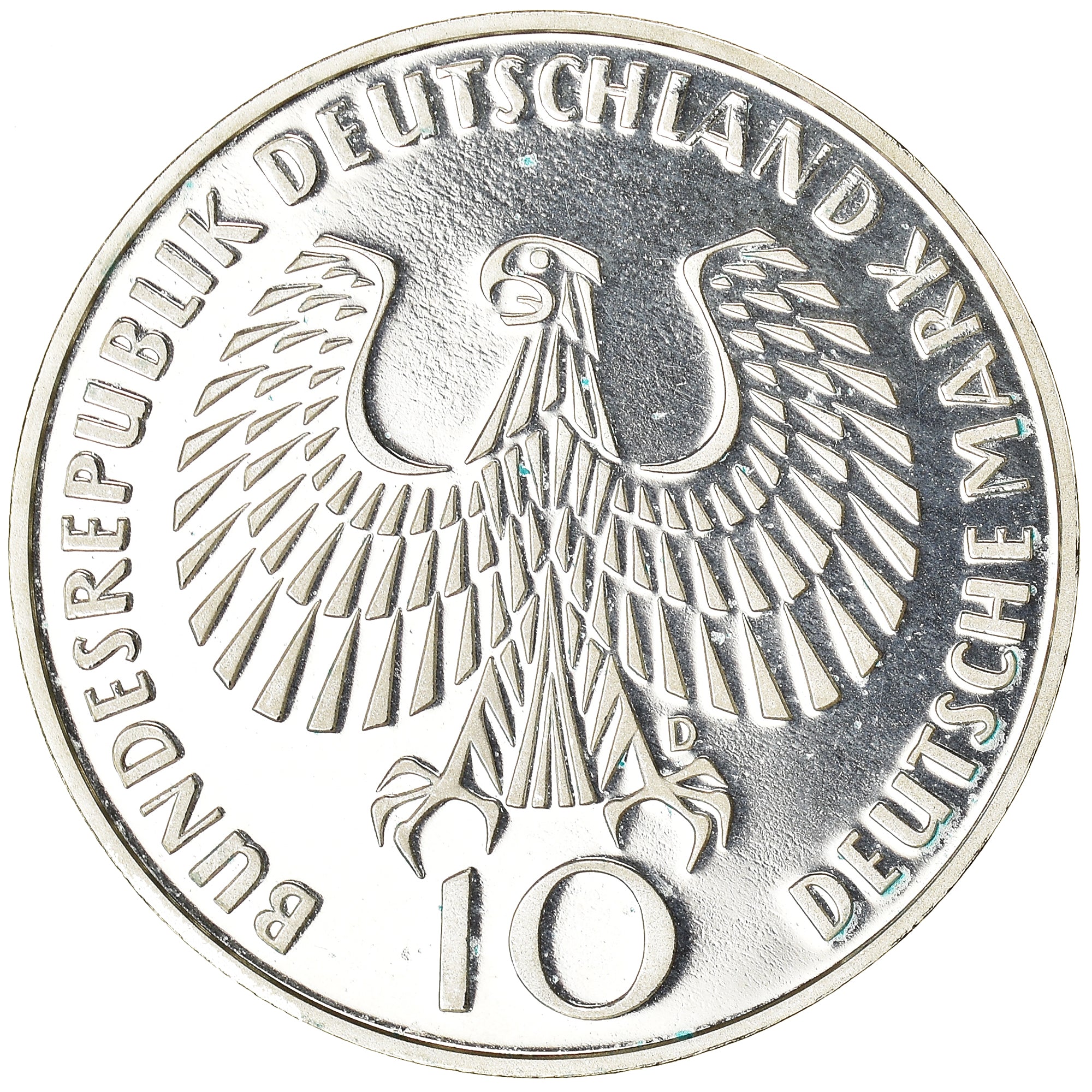 Coin, GERMANY - FEDERAL REPUBLIC, Munich Olympics, 10 Mark, 1972, Munich, BE