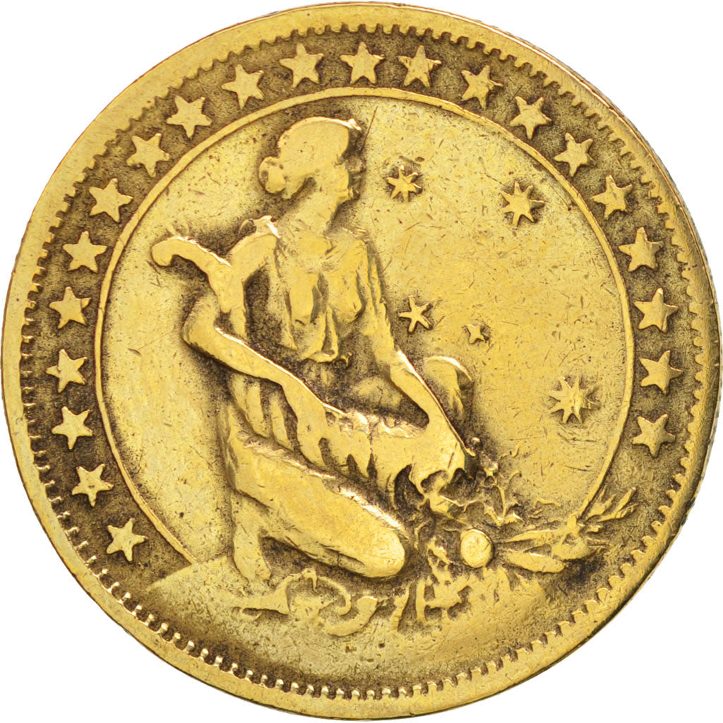 Brazil, 500 Reis, 1924, VF(30-35), Aluminum-Bronze, KM:524