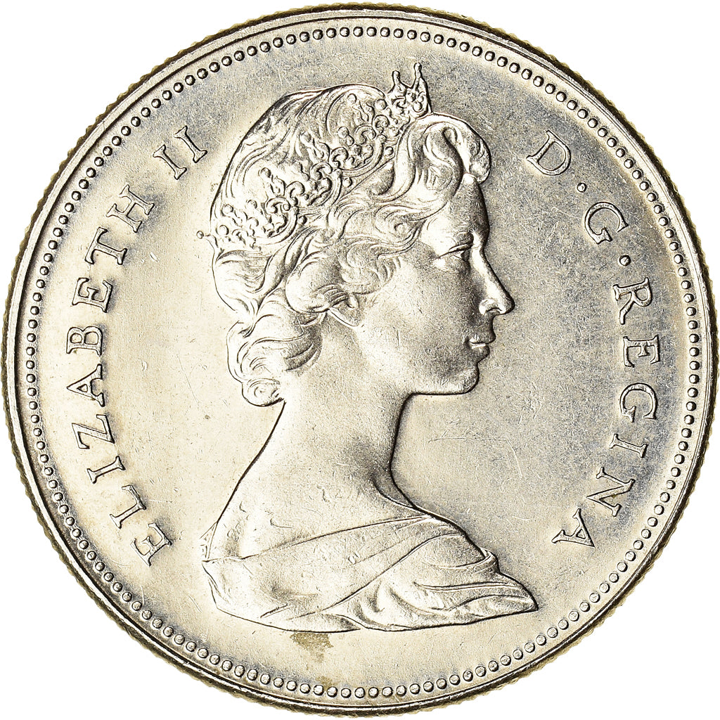 Coin, Canada, Elizabeth II, 50 Cents, 1972, Royal Canadian Mint, Ottawa