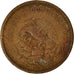 Moneta, Mexico, 5 Centavos, 1954, Mexico City, VF(20-25), Brązowy, KM:424