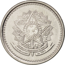 Brésil, 500 Cruzeiros, 1986, SPL, Stainless Steel, KM:597