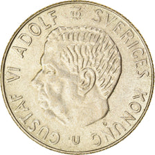 Coin, Sweden, Gustaf V, Krona, 1963, EF(40-45), Silver, KM:786.2