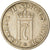 Moneda, Noruega, Haakon VII, 50 Öre, 1955, MBC, Cobre - níquel, KM:402