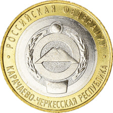 Coin, Russia, La République de Karachay-Cherkess, 10 Roubles, 2022, MS(63)