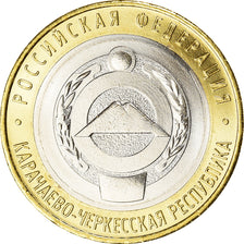 Coin, Russia, La République de Karachay-Cherkess, 10 Roubles, 2022, MS(63)