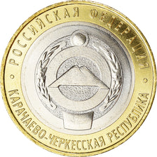 Coin, Russia, La République de Karachay-Cherkess, 10 Roubles, 2022, MS(63)