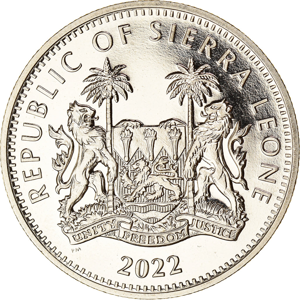 Coin, Sierra Leone, Hippopotame, Dollar, 2022, MS(63), Cupronickel, KM:New