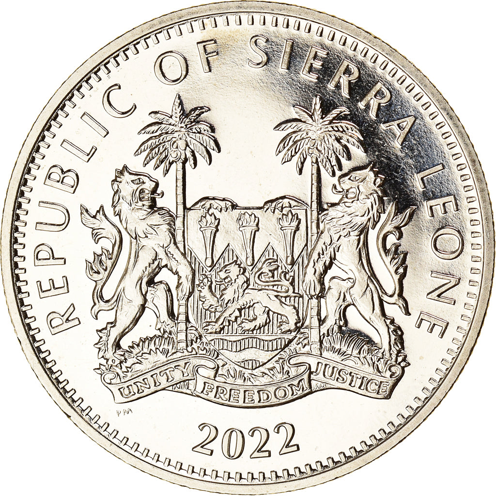Coin, Sierra Leone, Hippopotame, Dollar, 2022, MS(63), Cupronickel, KM:New