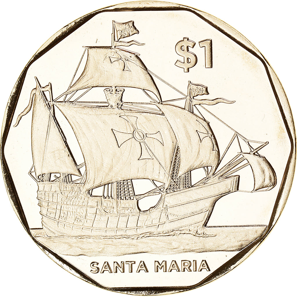 Coin, BRITISH VIRGIN ISLANDS, Santa Maria, Dollar, 2022, FDC, MS(65-70)