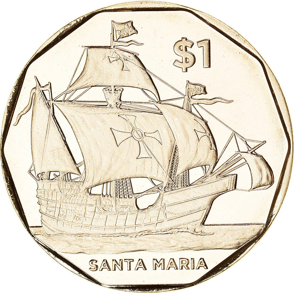 Coin, BRITISH VIRGIN ISLANDS, Santa Maria, Dollar, 2022, FDC, MS(65-70)