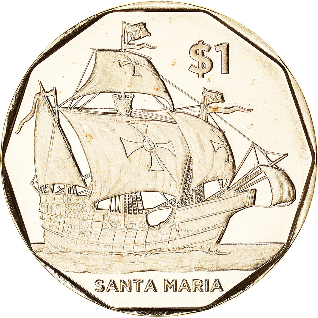 Coin, BRITISH VIRGIN ISLANDS, Santa Maria, Dollar, 2022, FDC, MS(65-70)