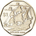 Moneda, ISLAS VÍRGENES BRITÁNICAS, The Golden Hind, Dollar, 2022, FDC, FDC