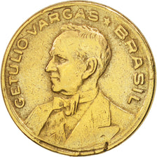 Brazil, 20 Centavos, 1947, EF(40-45), Aluminum-Bronze, KM:556a