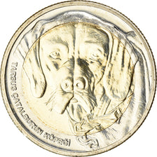 Coin, Turkey, Chien - Tarse Catalburun, Kurus, 2021, MS(63), Bi-Metallic, KM:New