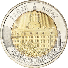 Coin, Poland, castle in Walbrzych, 5 Zlotych, 2021, MS(63), Bi-Metallic