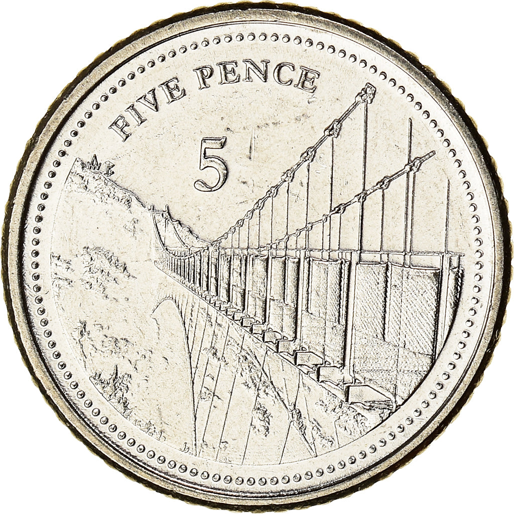 Coin, Gibraltar, 5 Pence, 2020, Pobjoy Mint, MS(63), Acier plaqué nickel