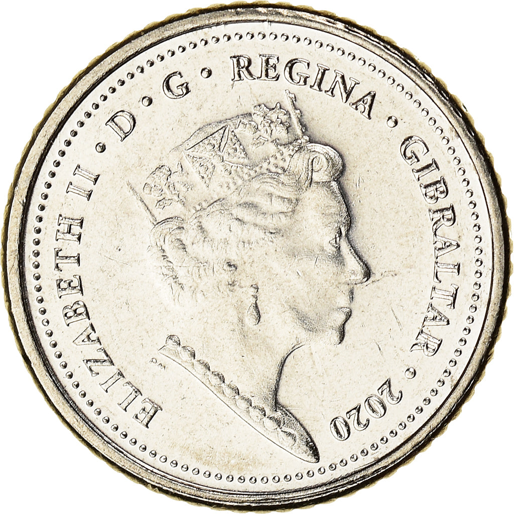 Coin, Gibraltar, 5 Pence, 2020, Pobjoy Mint, MS(63), Acier plaqué nickel