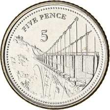 Coin, Gibraltar, 5 Pence, 2020, Pobjoy Mint, MS(63), Acier plaqué nickel