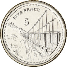 Coin, Gibraltar, 5 Pence, 2020, Pobjoy Mint, MS(63), Acier plaqué nickel