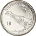 Moneda, Gibraltar, Barbary Partridge, 10 Pence, 2020, SC, Acier plaqué nickel