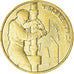Coin, Russia, Industrie Gaziére, 10 Roubles, 2021, MS(63), Acier plaqué de