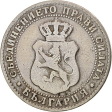 Monnaie, Bulgarie, Ferdinand I, 10 Stotinki, 1888, TTB, Copper-nickel, KM:10