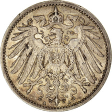 Coin, German States, Mark, 1907, Berlin, EF(40-45), Silver, KM:14