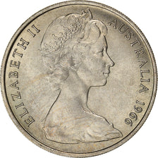 Monnaie, Australie, Elizabeth II, 20 Cents, 1966, TTB+, Cupro-nickel, KM:66