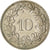 Monnaie, Suisse, 10 Rappen, 1955, Bern, TTB, Cupro-nickel, KM:27