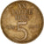 Coin, GERMAN-DEMOCRATIC REPUBLIC, 5 Mark, 1969, VF(20-25), Nickel-Bronze