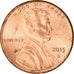 Moneda, Estados Unidos, Lincoln - Shield Reverse, Cent, 2015, U.S. Mint, Denver