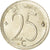 Münze, Belgien, 25 Centimes, 1972, Brussels, S+, Kupfer-Nickel, KM:153.1