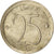 Münze, Belgien, 25 Centimes, 1974, Brussels, S+, Kupfer-Nickel, KM:153.1
