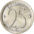 Münze, Belgien, 25 Centimes, 1975, Brussels, SS+, Kupfer-Nickel, KM:153.1