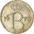 Münze, Belgien, 25 Centimes, 1975, Brussels, S, Kupfer-Nickel, KM:153.1