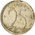 Moneda, Bélgica, 25 Centimes, 1975, Brussels, BC+, Cobre - níquel, KM:153.1