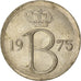 Coin, Belgium, 25 Centimes, 1975, Brussels, VF(30-35), Copper-nickel, KM:153.1