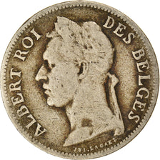 Moneta, Kongo Belgijskie, 50 Centimes, 1924, VF(30-35), Miedź-Nikiel, KM:22
