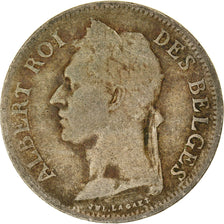 Coin, Belgian Congo, 50 Centimes, 1926, F(12-15), Copper-nickel, KM:22