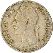 Coin, Belgian Congo, 50 Centimes, 1927, EF(40-45), Copper-nickel, KM:22